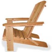 Click to enlarge image  - Folding Adirondack Chair $299 - Fully assembled and High-Detailed!